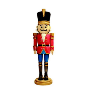 9' Nutcracker Fiberglass Holiday Display