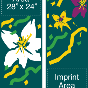 Creative Displays Bright Double Spring Street Banner Set