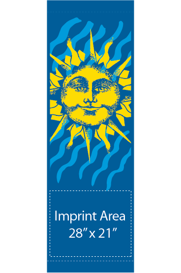 Creative Displays Mr. Happy Sun Street Banner