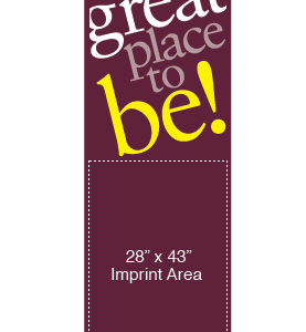 Creative Displays Place To Be Street Banner