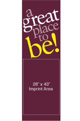 Creative Displays Place To Be Street Banner