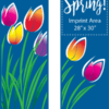 Creative Displays Spring Bright Tulips Street Banner Set