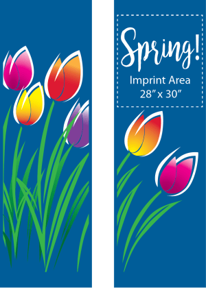 Creative Displays Spring Bright Tulips Street Banner Set