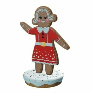 5.5' Emma the Gingerbreadwoman Fiberglass Display
