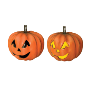 1.5' Pumpkin Lantern Halloween Fiberglass Display