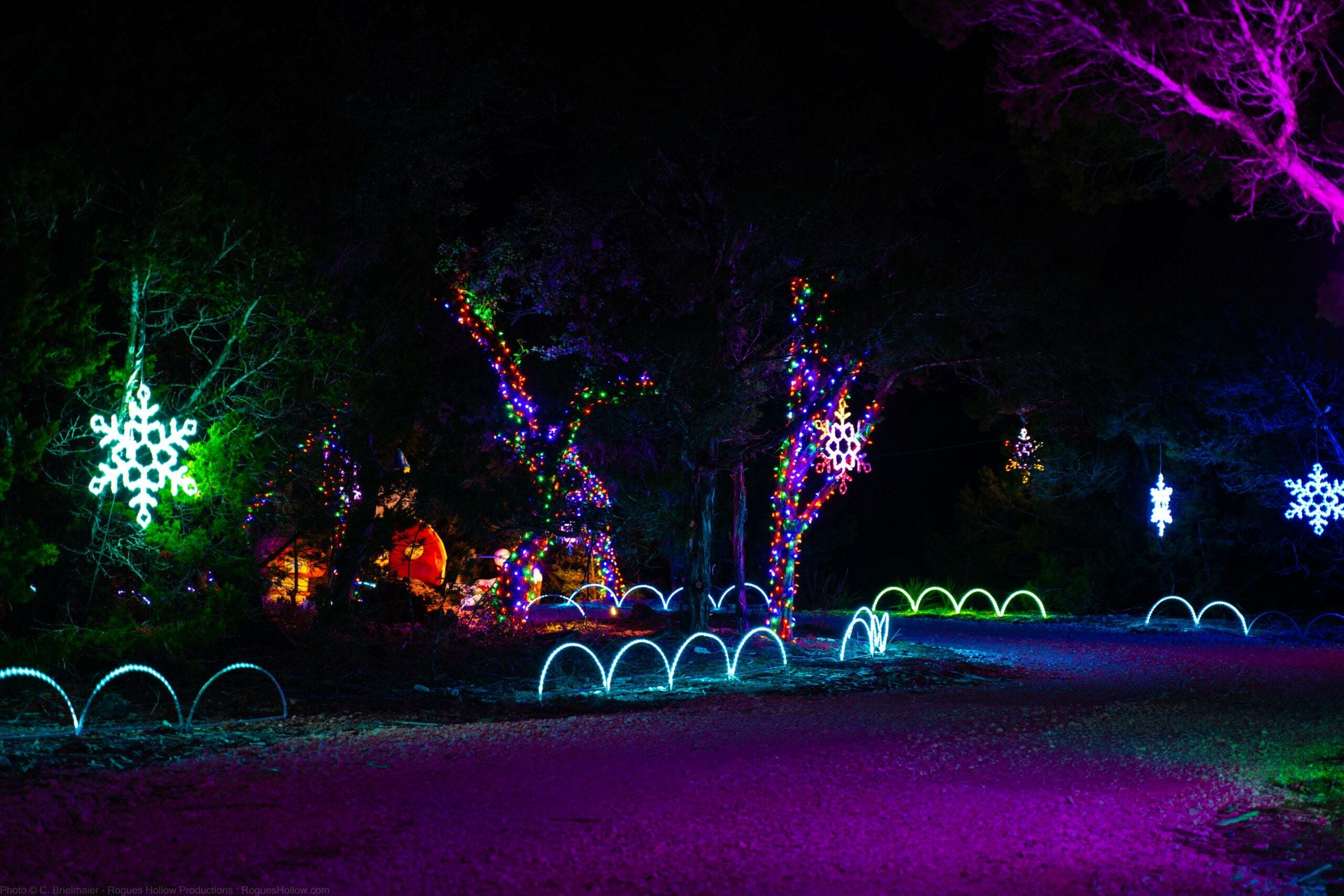 Creative Displays Christmas LED Leaping Arches