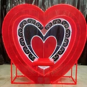 8' 3D Valentine Photo Op Display
