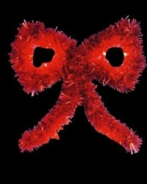 5' Bow Commercial Garland Tree Topper