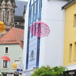 3' 3D Umbrella Fiberglass Light Display