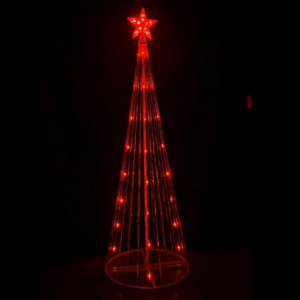 LED Red Light Show Tree