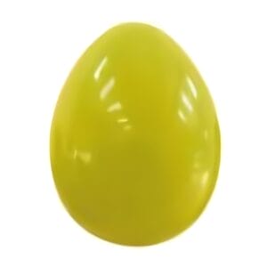 1' Yellow Easter Egg Fiberglass Display