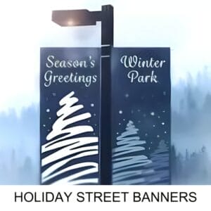 HOLIDAY STREET BANNERS