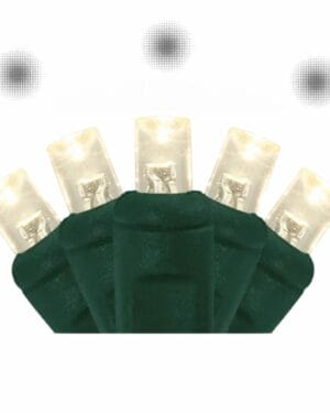 5MM 50 LIGHT LED WARM WHITE SLOW FADE MINI LIGHT STRINGS