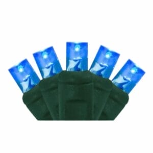 5MM 50 Light LED Blue Mini Light Strings