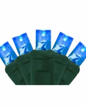 5MM 50 Light LED Blue Mini Light Strings