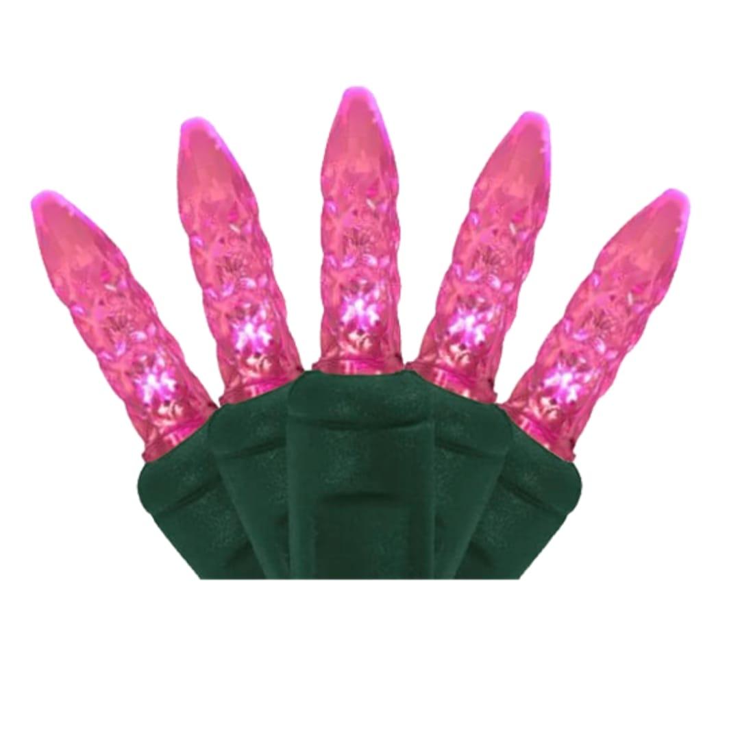 M5 50 Light LED Pink Christmas Lights