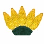 C6 50 LIGHT LED YELLOW CHRISTMAS LIGHTS