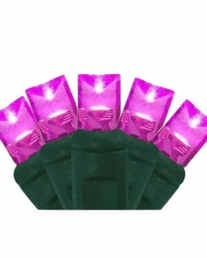 5MM 100 LIGHT LED PINK MINI LIGHT STRINGS