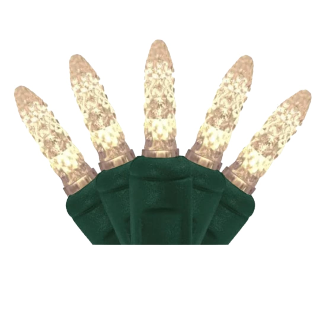 M5 50 Light LED Warm White Christmas Lights