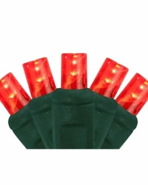 5MM 50 LIGHT LED RED MINI LIGHT STRINGS