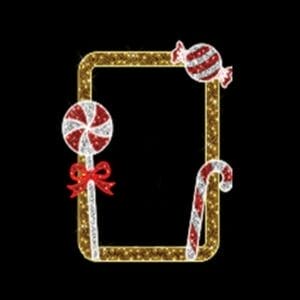 2D Candy Photo Op Frame