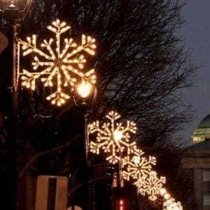 Light Pole Mount Decorations